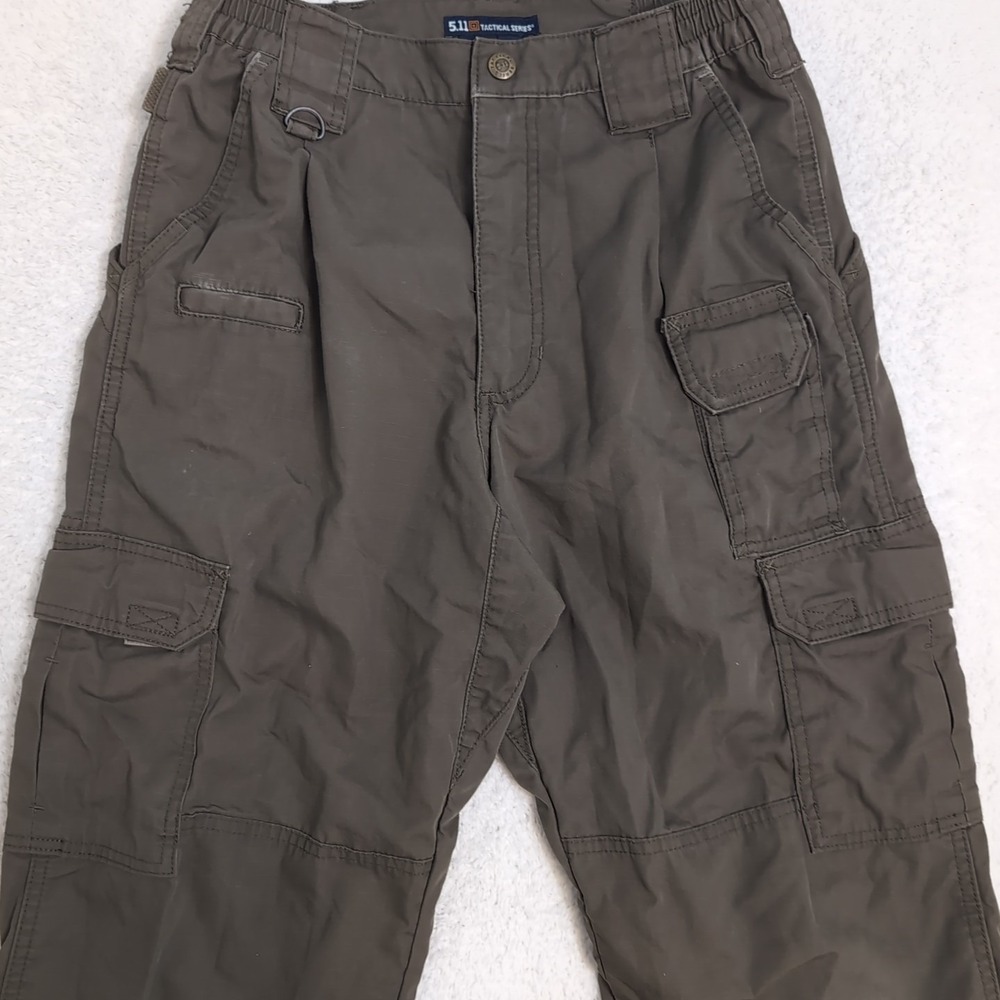 5.11 Tactical Series TAC-143 Green Cargo Pants Mens‎ 30x30